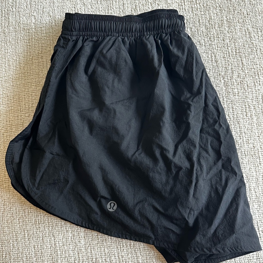 Lululemon Athletica Black Athletic Running Shorts
